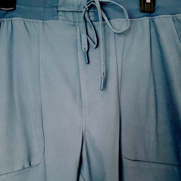 LULULEMON Jogger Pants Mens Extra Large BLUE GREY Pull on Elastic Drawstring Wai - Picture 7 of 13
